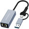 Adaptateur USB-C vers Ethernet - Réseau Filaire 1000 Mbps pour Windows, Mac, Linux, Vista, 7, 8, 10, 11