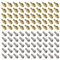 YINETTECH 100 Piezas Kit Tornillos Placa Base Caja PC Espaciador Separación Hexagonal Latón M2,5x5x6mm Tornillo Ranura Cruzada M2.5x5mm para Disco Duro de Rosca M2.5 Caja de Computadora Placa Base