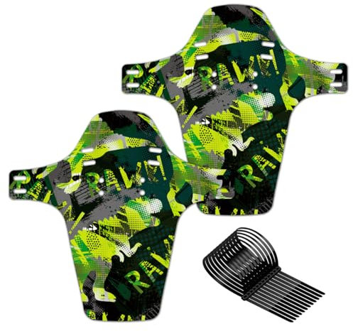 CNC Fahrrad Schutzblech，MTB/Mountainbike Schutzblech，2PCS Hinten und Vorne Mudguard.