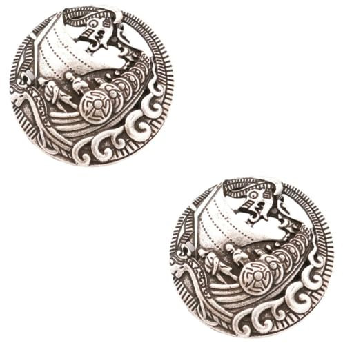 VALICLUD 2 Stück Brosche Kleidungsbrosche Damen Brosche Anstecknadel Für Rucksäcke Broschen Für Damen Schal Boot Anstecknadel Dekorative