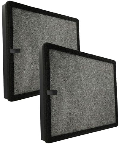 vhbw 2X Luftilter kompatibel mit Medion MD 10444, 10378 - Kombifilter Vorfilter + HEPA + Aktivkohle