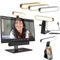 Lumiere Video LED 3000-6500K,Lumiere Telephone 3 Modes D'éclairage Luminosité,USB et Lumiere Photo pour Ordinateur Conférence,Streaming Vidéo