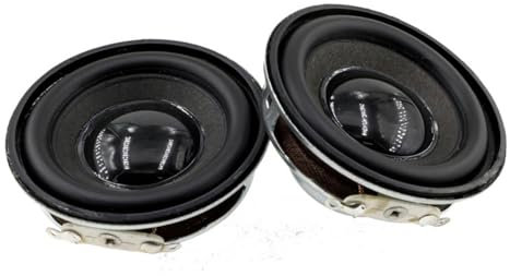 ZIDDAR Altavoces Altavoces Magnéticos 45mm 4Ohm 5W/8Ohm 3W Altavoces Redondos Rango Completo para Altavoces Cine En Casa