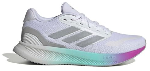 adidas Runfalcon 5 W Damen Laufschuh KJ1960 FTWWHT/HALSIL/CBLACK, Schuhgröße:42 EU
