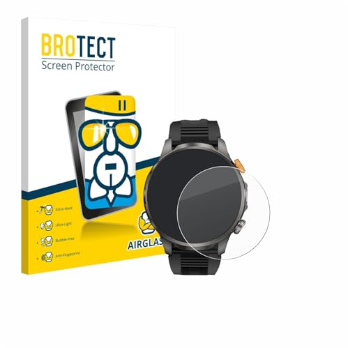 BROTECT Schutzglas für Naixues AK90 1.91 | Transparenter Displayschutz Made in Germany Schutzfolie Panzer Folie Glas 9H Anti-Fingerprint Einfache Montage Clear