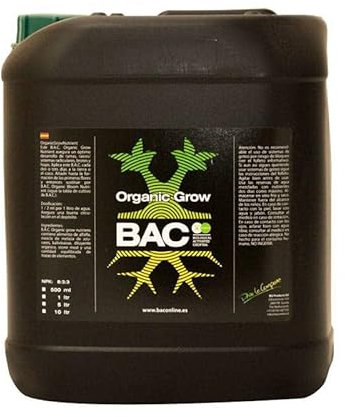Fertilizzante / Additivo Crescita BAC Organic Grow (5L)