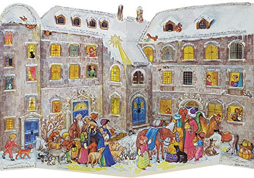 Adventskalender An der Burg: Papier-Adventskalender