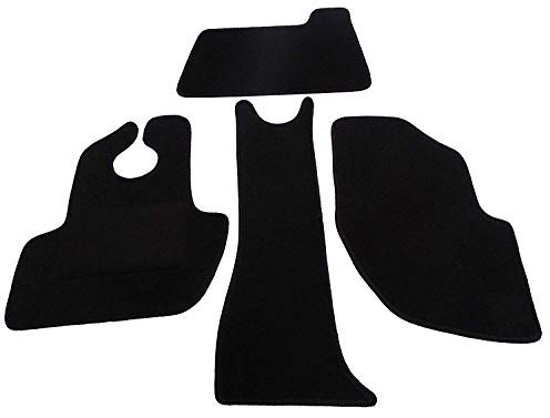 Mertex Automatte Autoteppich Classic schwarz 4449/83-C-S (schwarz, Fahrerhausteppich nach Facelift Bj. 1983-1996)