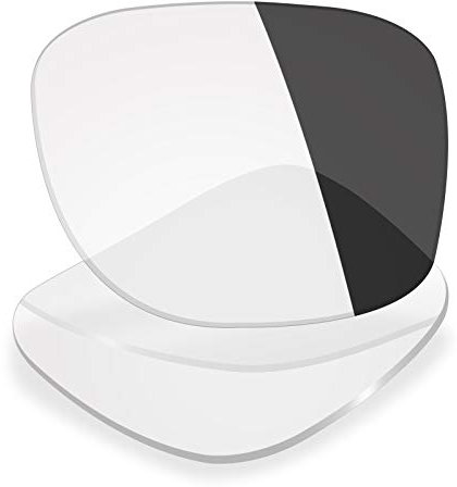 Mryok Lentes de repuesto para Oakley Holbrook OO9102-55 mm - Opciones, No polarizado, color gris eclipse fotocromático, Talla única