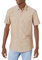 Amazon Essentials Chemise en Chambray à Manches Courtes et Coupe Classique Homme, Havane, XXL