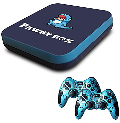 Kuashidai Retro Video Game Consoles Compatible for HDMI 4K Output Consoles Smoothly Display 3D Video Games with Gamepad Cooling Bracket TF Card