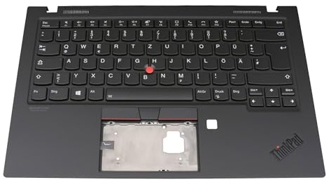 Lenovo 5M10Z27459 Original Tastatur inkl. Topcase DE (deutsch) schwarz WLAN | mit Backlight und Mouse-Stick für ThinkPad X1 Carbon 8th Gen (20UA/20U9)