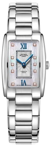 Rotary Cambridge Ladies White Watch LB05435/07/D