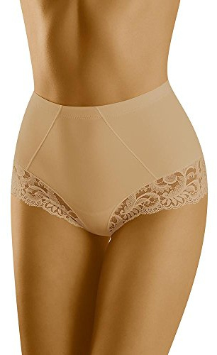 Wolbar WB216 Damen Slip Unterhose Taille Hoher Bund