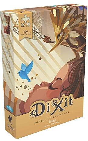 Libellud | Dixit Puzzle Collection | Motiv: Escape | 500 Teile | Format: 34 x 48 cm | Ab 6+ Jahren | Sprachneutral