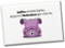 Freches Monster in rosa Souvenir Souvenir Magnet mit lustigem Spruch Kaffee erreicht Stellen, da kommt Motivation gar Nicht hin. Hingucker am Kühlschrank für Kinder, Freunde und