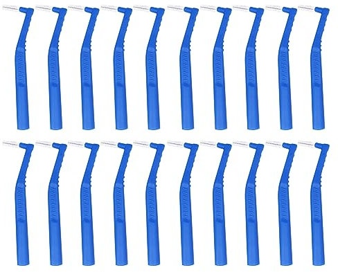 Interdentalbürste, abgewinkelt, Zahnbürste, 1,0–1,2 mm, 20 Stück