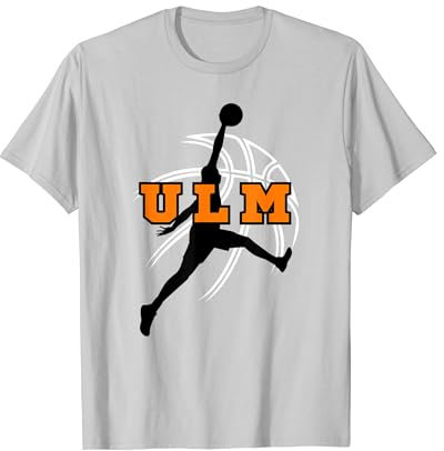 Ulm Basketball Fan Support Schwaben Stadion orange weiss T-Shirt