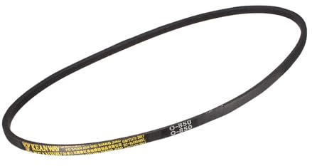 Kozelo O-850 Keilriemen - [850x10x6mm, LxWxH] Gummiantriebsriemen | Antriebsriemen für die Kraftübertragung, Schwarz