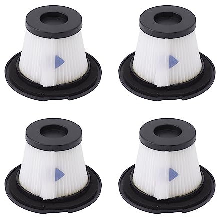 Jerliflyer 4 Stück waschbares Staubsaugerfilter-Zubehör für Akku-Staubsauger Moosoo K17