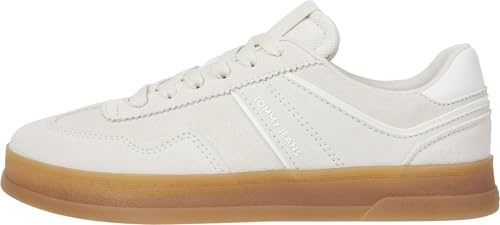Tommy Hilfiger Damen The Greenwich Suede Sneaker, Newsprint, 39 EU