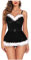 Sexy Weihnachts Engel Dessous Frauen,Dessous Set Reizwäsche mit Strapse Und Strümpfe,Weihnachts Kostüm Damen Damen Unterwäsche Sexy Erotisch Christmas Lingerie,Damen Weihnachtskostüm,XXL