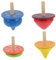 KONTONTY Kreiselspielzeug Für Kinder Holzkreisel-Set Kinderspielzeug Malspielzeug Für Jungen Und Mädchen