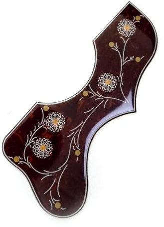 Selbstklebendes Schlagbrett für Akustikgitarre Dicke 2 mm für J200 SJ200 EJ200 Akustikgitarren-Zubehör Pickguard Backplate Set