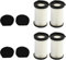 StarRing 2/4 filtri lavabili e riutilizzabili per aspirapolvere Cecotec per Conga Thunderbrush 520 550 560 E per aspirapolvere Handyforce 2761 2759 per Handy Force RBT accessori filtro per scopa