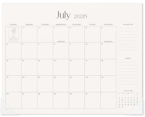 Cabbrix Magnetic Calendar for Refrigerator 2026-2027, 18 Months Magnet Fridge Calendar July 2026 to December 2027, 14-1/5 x 11-1/5 Easy Planning, Simplified