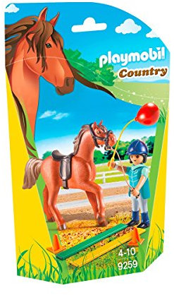 PLAYMOBIL 9259 - Fisioterapista dei Cavalli, Multicolore