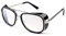 (Silver Frame - Lens - Transparent) Sunglasses - Iron Man - Steampunk - Retrò Man - Unisex