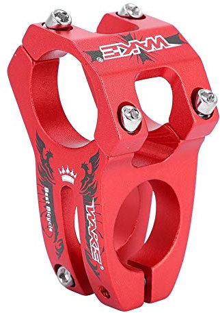 VGEBY1 Fahrradstange, Schaft des Risers der Stange des Griffs für MTB-Fahrradlenker aus Aluminiumlegierung 31,8 mm (rot)