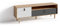 byLIVING TV-Board BILL / Lowboard Artisan Eiche Optik hellbraun / Fernsehtisch mit 1 Klappe und 1 Tür / Fernsehschrank mit Soundbar-Fach / Schlaufen-Griffe / B 150, H 50, T 36,5 cm