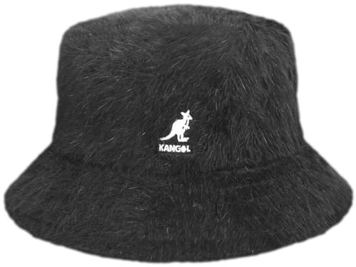 Kangol Unisex FURGORA Bucket Baskenmütze, Negro, S