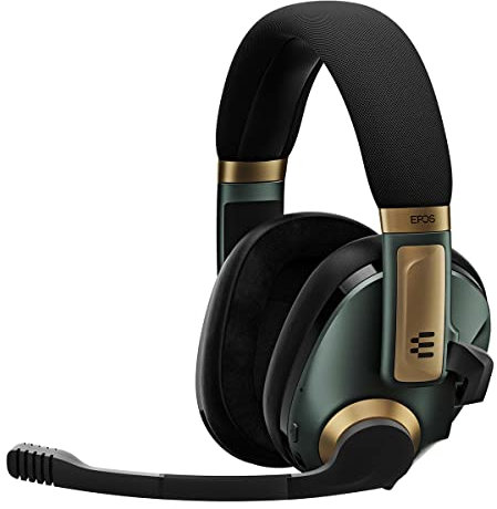EPOS H3Pro Hybrid PC Gaming Headset mit Mikrofon - Geräuschunterdrückung - Anpassbar - Smart Button Audio Mixing als Bluetooth Kopfhörer und Gaming Suite Surround Sound Windows 10 (grün)