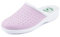 JOMIX Ciabatte Donna Casa Comode Sanitarie Ortopediche Zoccoli Infermiere Ospedale Scarpe Lavoro Pantofole Punta Chiusa Eco-Pelle ITD1752 (D Rosa, 39)