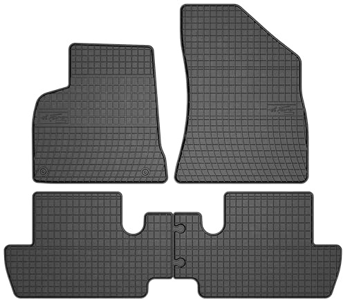 MOTOS Tapis de sol caoutchouc pour Peugeot 3008 I 2009-2016 Améliorez Votre Confort de Voyage avec Le tapis noir antidérapant Auto ET- tapis voiture Tous Temps pour Voiture, Protection Contre les sali