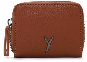 SURI FREY Geldbörse Gitty Zip Around Wallet Darkcognac braun