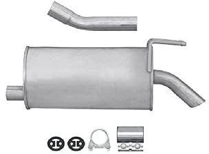 HELLA 8LD 366 029-061 Endschalldämpfer - Easy2Fit Kit - hinten - zweiteilig | Kompatibel mit: FIAT MULTIPLA