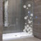 Sticker porte de douche Petites bulles de savon 120 x 45 cm