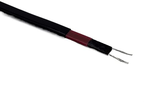 Styire Warming Cable Freeze Protection Heat Trace Cable, 5Meters 12V Self-regulating Heater Cable for Cars and Trucks Heating Durable