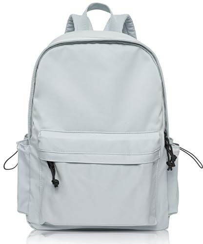 BITUOR Schulrucksack Mädchen, Rucksack Schule Teenager, Schultasche Damen, Schulranzen mit Laptopfach, Wasserdichter, Multi-Tasche Tagesrucksack, Unisex Backpack für Ausflüge, Uni, Schule, Blau