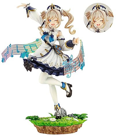 Barbara-Figur, niedliche Anime-Figur, Landschaft, Umgebung, stehende Haltung, austauschbarer Kopf, PVC-Modell, Statue, Dekoration, Ornamente, Sammlerstück, 26,7 cm