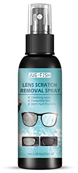 Kratzer-Entferner für Linsen, Reparatur von Brillengläsern, Glaskratzer und Dunstwiederherstellung, 100 ml