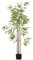 HOMCOM Plante Artificielle Bambou Arbre Artificiel Hauteur 180 cm avec Pot, décoration Interieur, très réaliste