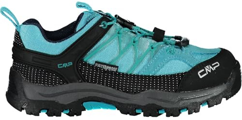 CMP Kids Rigel Low Trekking Shoe WP Wanderschuhe, niedrig, blau, 40 EU