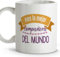 LolaPix Regalo para compañera de trabajo. Tazas de cafe. Regalo compañera trabajo. Regalo amiga. Taza cerámica 330 ml.