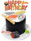 CORNER LACE Sushi Theme Cake Decorations - Sushi Chopsticks Cake Figurines Cupcake Toppers Dessert Picks, Sushi Food Theme Birthday Party Celebration Photo Props