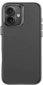 UNIQ Air Fender Handyhülle Kompatibel mit Hybrid iPhone 16 (2024) 6.1 (Grau Getönt)